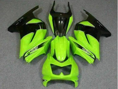 Billige Grün Schwarzer Ninja EX250 2008-2012 Motorrad Verkleidungen & Plastik