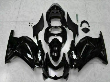 Billige Schwarzer Ninja EX250 2008-2012 Motorrad Verkleidungen