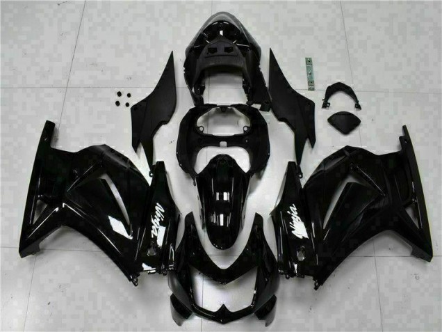 Billige Schwarzer Ninja EX250 2008-2012 Motorrad Verkleidungen Billige Schwarzer Ninja EX250 2008-2012 Motorrad Verkleidungen