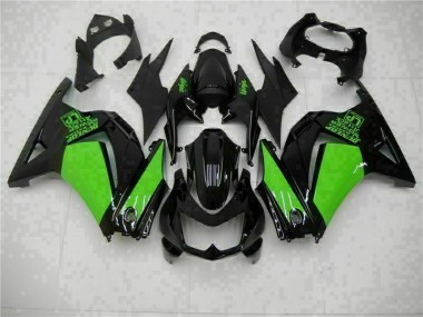 Billige Schwarzer Grün Ninja EX250 2008-2012 Motorrad Verkleidungen