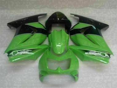 Billige Grün Schwarz EX250 2008-2012 Motorrad Verkleidung