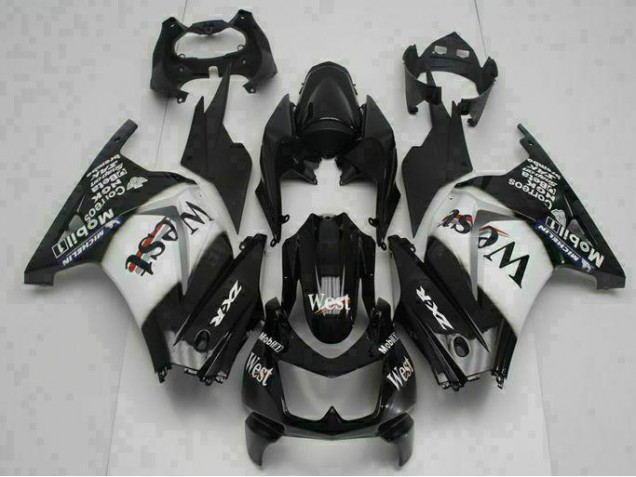 Billige Schwarz West EX250 2008-2012 Motorrad Verkleidungen Billige Schwarz West EX250 2008-2012 Motorrad Verkleidungen