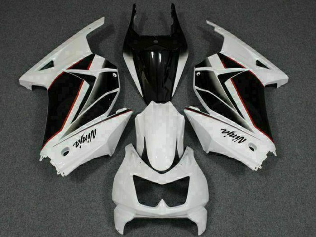 Billige Weiß Schwarz Ninja EX250 2008-2012 Motorrad Verkleidung Billige Weiß Schwarz Ninja EX250 2008-2012 Motorrad Verkleidung