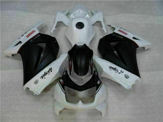 Billige Weiß Schwarz Ninja EX250 2008-2012 Motorrad Verkleidungen Billige Weiß Schwarz Ninja EX250 2008-2012 Motorrad Verkleidungen