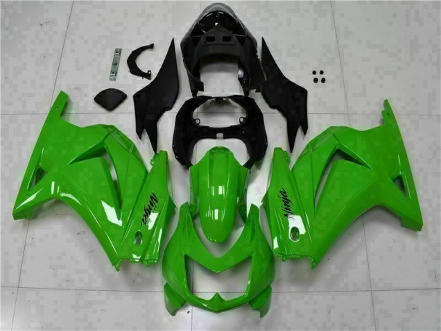 Billige Grün Schwarzer Ninja EX250 2008-2012 Motorrad Verkleidung Billige Grün Schwarzer Ninja EX250 2008-2012 Motorrad Verkleidung