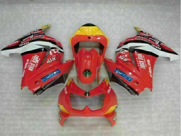 Billige Rot Gelb EX250 2008-2012 Motorrad Verkleidungen Billige Rot Gelb EX250 2008-2012 Motorrad Verkleidungen