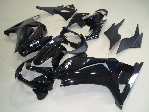 Billige Glänzend Schwarz ZX 250R 2008-2012 Motorrad Verkleidungen Billige Glänzend Schwarz ZX 250R 2008-2012 Motorrad Verkleidungen