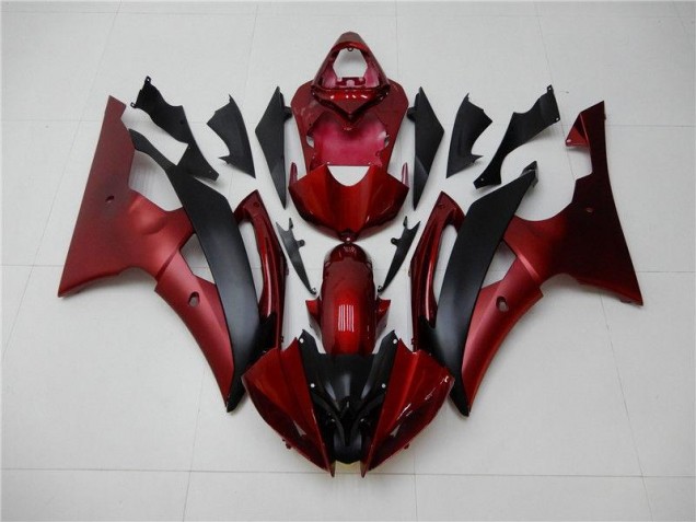 Billige Rot Schwarz R6 2008-2016 Motorrad Verkleidungen Billige Rot Schwarz R6 2008-2016 Motorrad Verkleidungen
