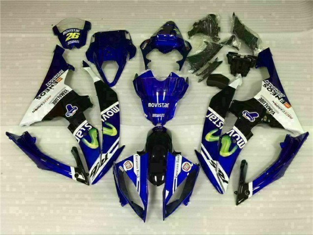Billige Weiß Blau R6 2008-2016 Motorrad Verkleidung