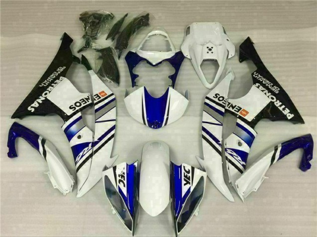 Billige Blau Weiß Blau Weiß ENEOS R6 2008-2016 Motorrad Verkleidung