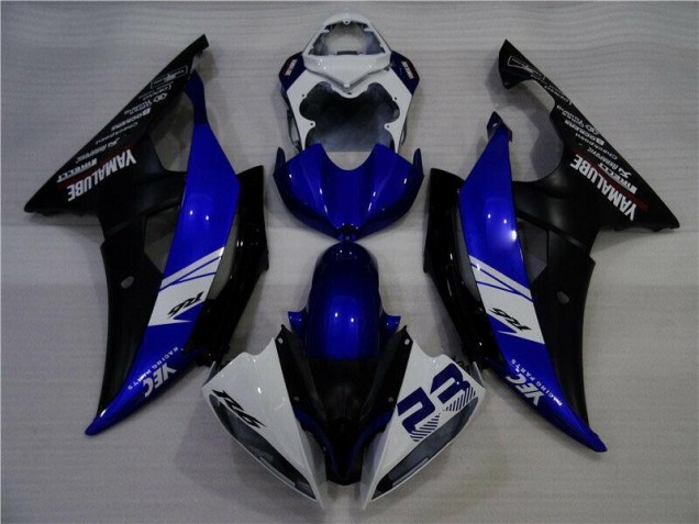 Billige Blau Weiß Schwarz YEC 23 R6 2008-2016 Motorrad Verkleidungen