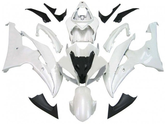 Billige Perl Weiß R6 2008-2016 Motorrad Verkleidungen