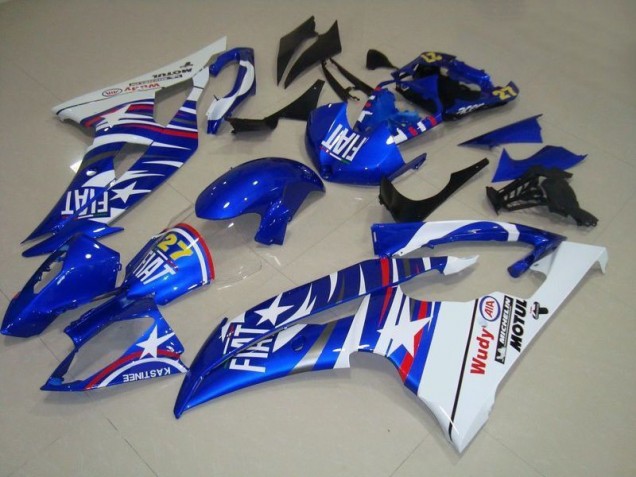 Billige Blau Weiß Fiat 27 Rot Wudy R6 2008-2016 Motorrad Verkleidungen Billige Blau Weiß Fiat 27 Rot Wudy R6 2008-2016 Motorrad Verkleidungen