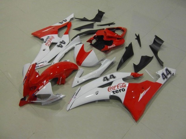 Billige Weiß Rot Coca Cola Zero 44 R6 2008-2016 Motorrad Verkleidungen