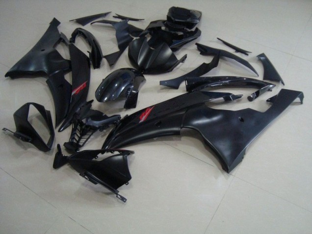 Billige Matt Schwarz Glänzendes Schwarz R6 2008-2016 Motorrad Verkleidungen