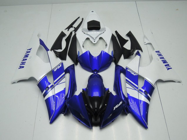Billige Blau Weiß OEM Stil R6 2008-2016 Motorrad Verkleidungen