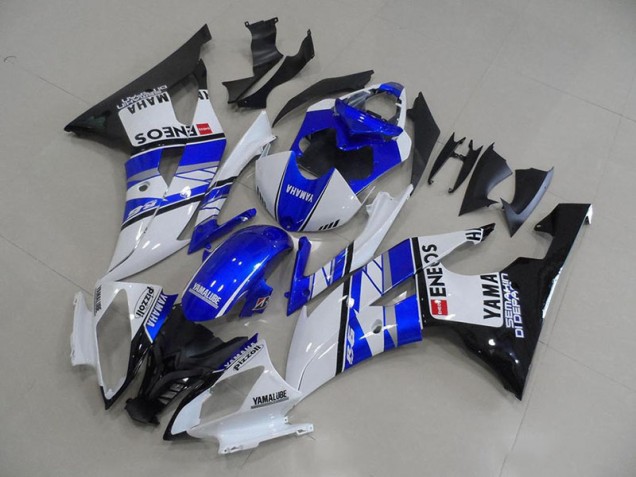 Billige Blau Blau Weiß ENEOS R6 2008-2016 Motorrad Verkleidungen