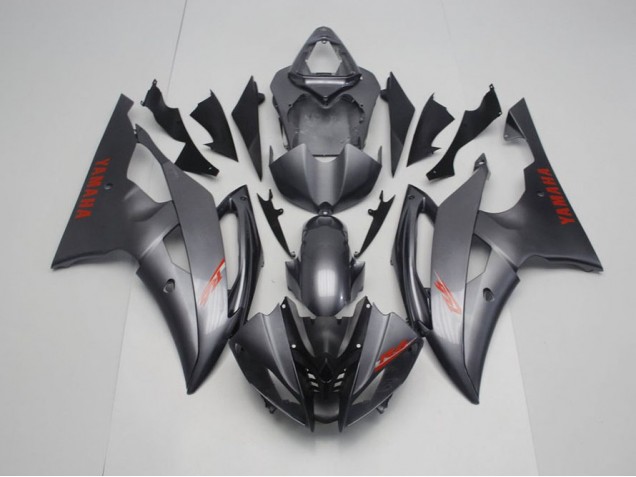 Billige Matt Schwarz Grau R6 2008-2016 Motorrad Verkleidungen