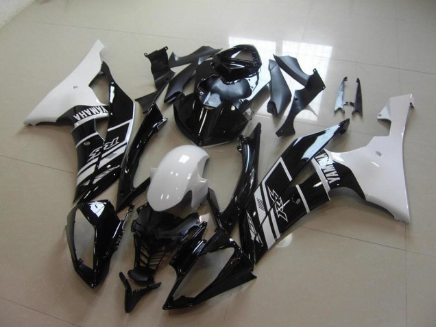 Billige Weiß Schwarz R6 2008-2016 Motorrad Verkleidungen Komplett Sets
