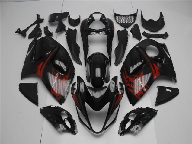 Billige Schwarz Rot GSXR 1300 Hayabusa 2008-2019 Motorrad Verkleidungen Komplett Sets Billige Schwarz Rot GSXR 1300 Hayabusa 2008-2019 Motorrad Verkleidungen Komplett Sets
