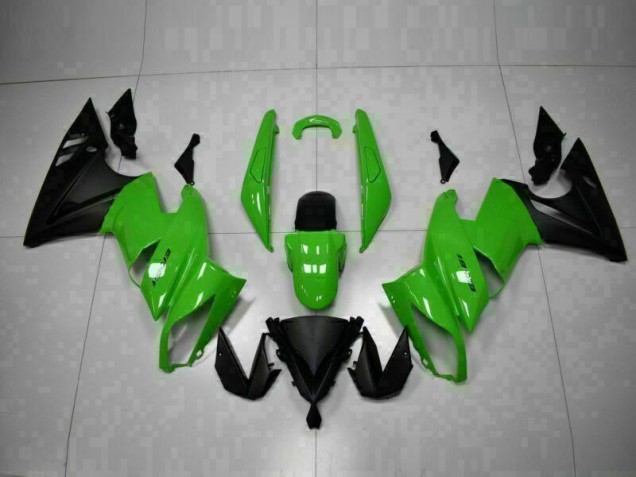 Billige Grün Schwarz EX650 2009-2011 Motorrad Verkleidung