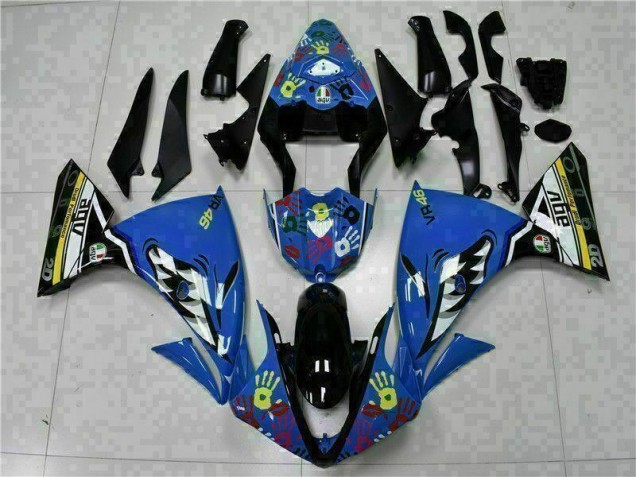 Billige Blau R1 2009-2011 Motorrad Verkleidung