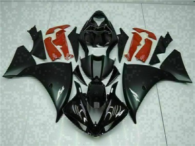 Billige Schwarz Rot R1 2009-2011 Motorrad Verkleidung