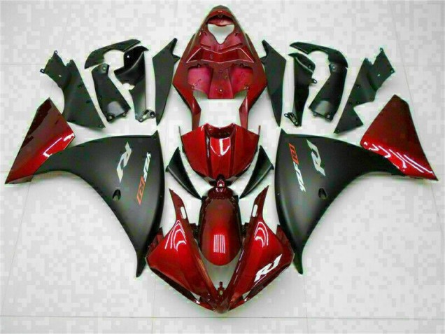 Billige Rot Schwarz R1 2009-2011 Motorrad Verkleidung Billige Rot Schwarz R1 2009-2011 Motorrad Verkleidung