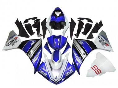 Billige Weiß Blau Silber R1 2009-2011 Motorrad Verkleidungen