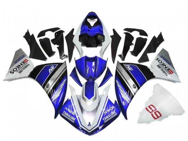 Billige Weiß Blau Silber R1 2009-2011 Motorrad Verkleidungen Billige Weiß Blau Silber R1 2009-2011 Motorrad Verkleidungen