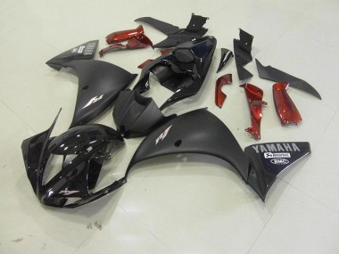 Billige Matt Schwarz R1 2009-2011 Motorrad Vollverkleidung