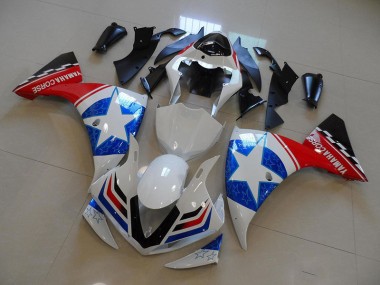 Billige Weiß Schwarz Ducati Stern R1 2009-2011 Motorrad Verkleidungen