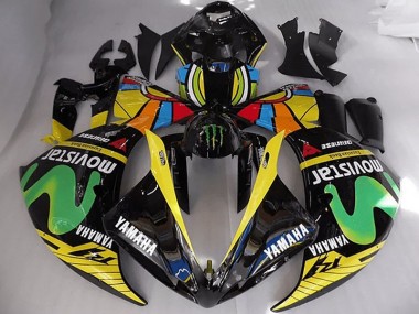 Billige Rossi Movistar R1 2009-2011 Motorrad Verkleidungen