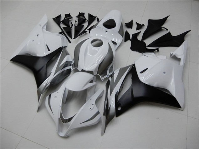 Billige Weiß Silber Schwarz CBR 600 RR 2009-2012 Motorrad Verkleidungen