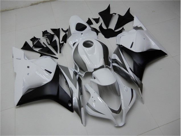 Billige Weiß Silber Schwarz CBR 600 RR 2009-2012 Motorrad Verkleidungen