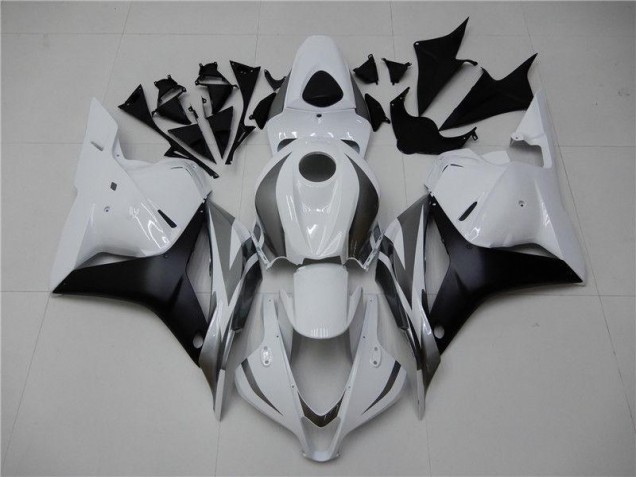 Billige Weiß Silber Schwarz CBR 600 RR 2009-2012 Motorrad Verkleidungen