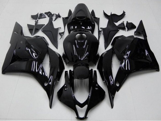 Billige Glänzend Schwarz CBR 600 RR 2009-2012 Motorrad Verkleidungen