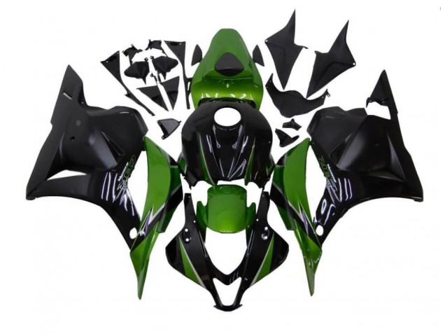 Billige Grün Schwarz CBR 600 RR 2009-2012 Motorrad Verkleidungen