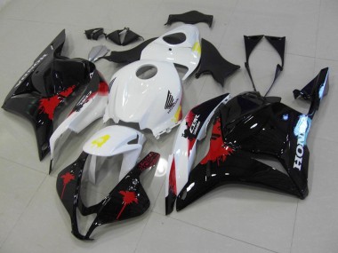 Billige Schwarz Rote Weiß CBR 600 RR 2009-2012 Motorrad Verkleidungen