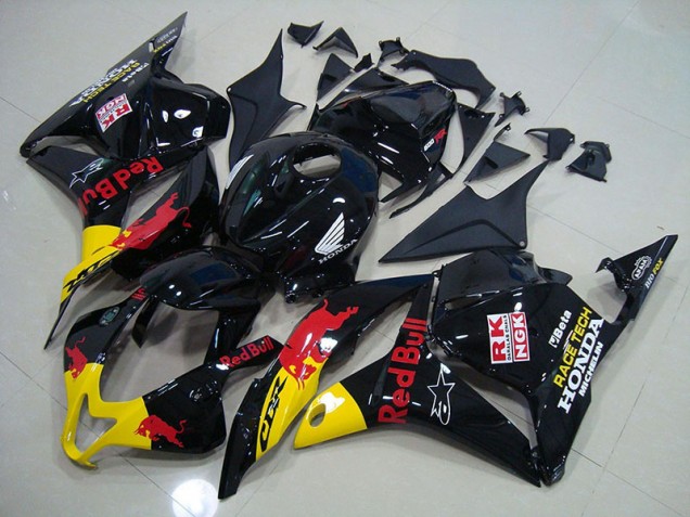 Billige Schwarzer Rot Bull CBR 600 RR 2009-2012 Motorrad Verkleidungen Billige Schwarzer Rot Bull CBR 600 RR 2009-2012 Motorrad Verkleidungen