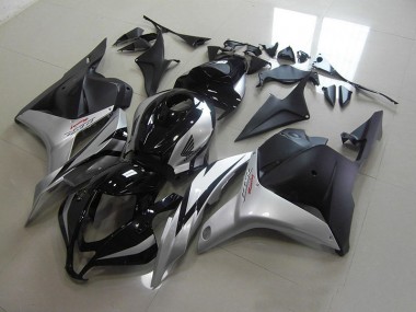 Billige Schwarz Silber CBR 600 RR 2009-2012 Motorrad Verkleidungen