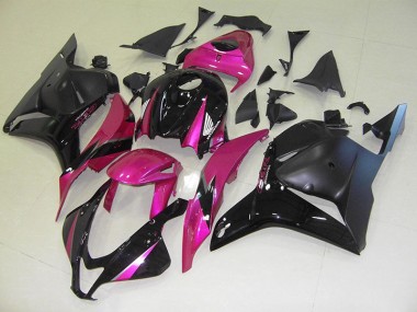 Billige Rosa Schwarz CBR 600 RR 2009-2012 Motorrad Verkleidungen