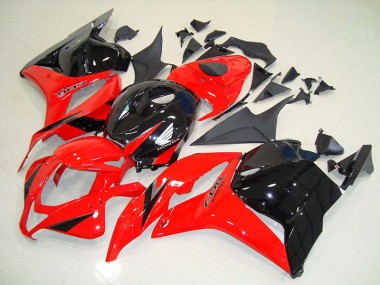 Billige Rot Schwarz CBR 600 RR 2009-2012 Motorrad Verkleidungen & Plastik