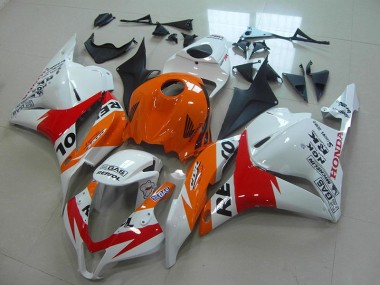 Billige Weiß New Repsol CBR 600 RR 2009-2012 Motorrad Verkleidungen
