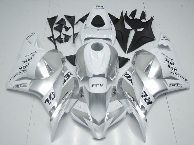 Billige Weiß Silber Repsol CBR 600 RR 2009-2012 Motorrad Verkleidungen