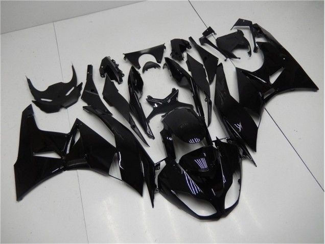 Billige Glänzend Schwarz ZX6R 2009-2012 Motorrad Verkleidungen Billige Glänzend Schwarz ZX6R 2009-2012 Motorrad Verkleidungen