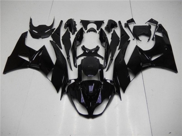 Billige Glänzend Schwarz ZX6R 2009-2012 Motorrad Verkleidungen Billige Glänzend Schwarz ZX6R 2009-2012 Motorrad Verkleidungen