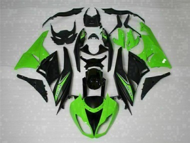 Billige Schwarz Grün 636 ZX6R 2009-2012 Motorrad Verkleidungen