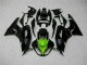 Billige Schwarz Grün ZX6R 2009-2012 Motorrad Verkleidung Billige Schwarz Grün ZX6R 2009-2012 Motorrad Verkleidung