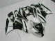 Billige Weiß Schwarz ZX6R 2009-2012 Motorrad Verkleidungen Billige Weiß Schwarz ZX6R 2009-2012 Motorrad Verkleidungen